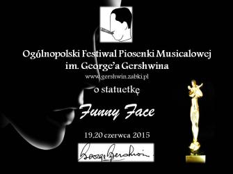 obraz-1 na stronie o tytule: Zaproszenie na Ogólnopolski Festiwal Piosenki Musicalowej im. George'a Gershwina