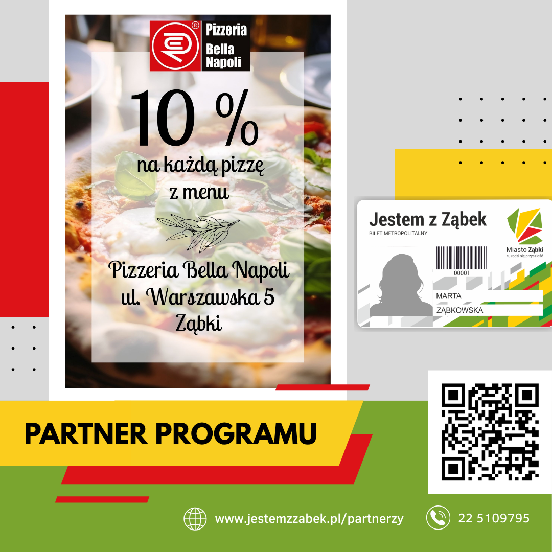 zdjecie na stronie o tytule: Oferta Bella Napoli dla posiadaczy Karty Mieszkańca