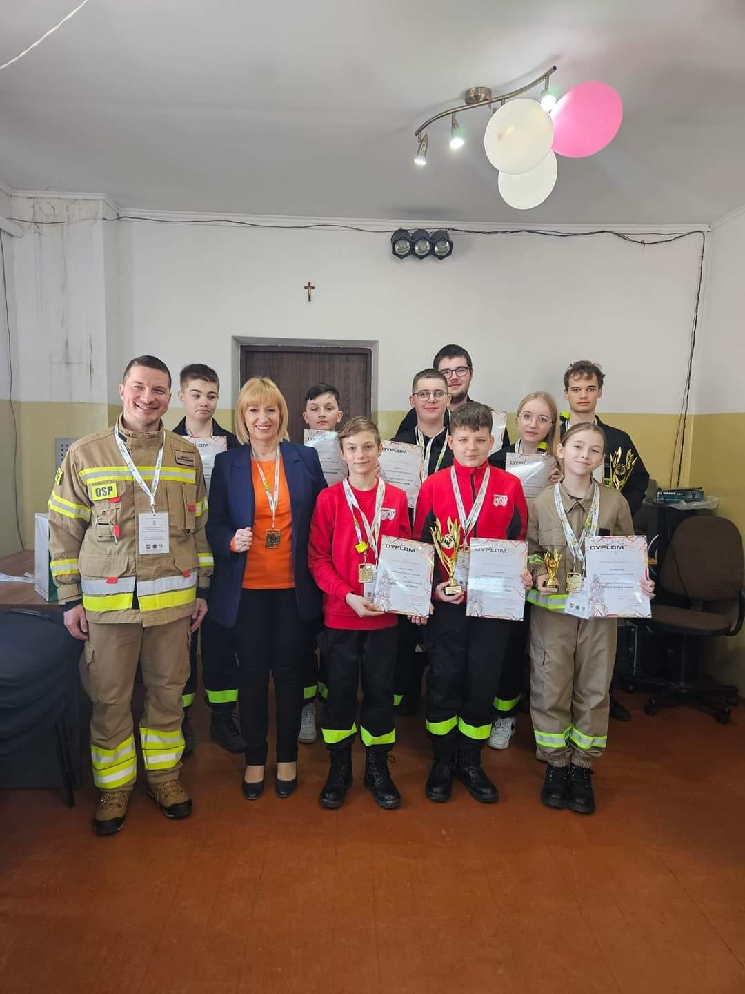 zdjecie na stronie o tytule: Ząbkowskie Eliminacje do Ogólnopolskiego Turnieju Wiedzy Pożarniczej (OTWP) "Młodzież Zapobiega Pożarom"