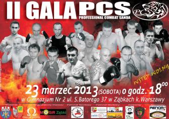 obraz-1 na stronie o tytule: Zaproszenie na II Galę Professional Combat Sanda