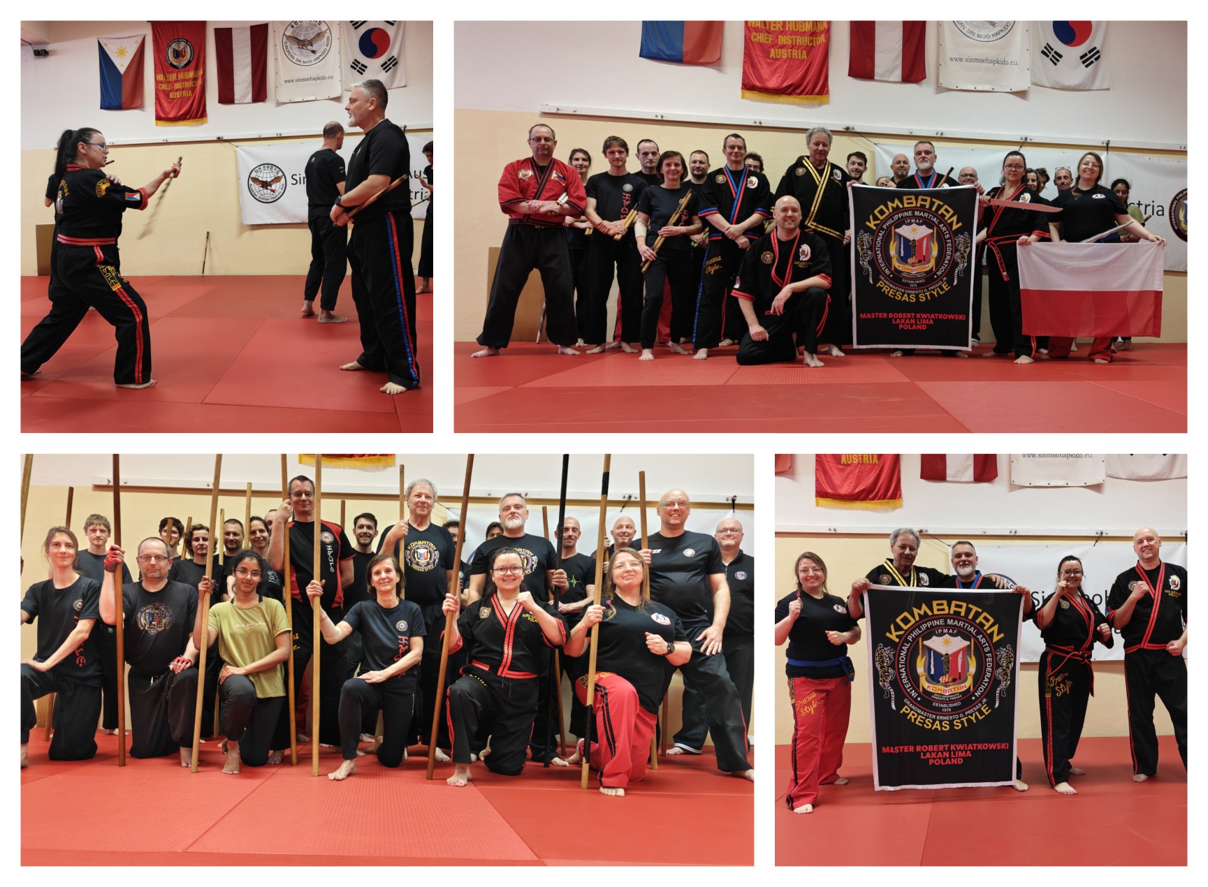 zdjecie na stronie o tytule: Ząbki w Grazu – międzynarodowe seminarium Filipińskich Sztuk Walki w Austrii