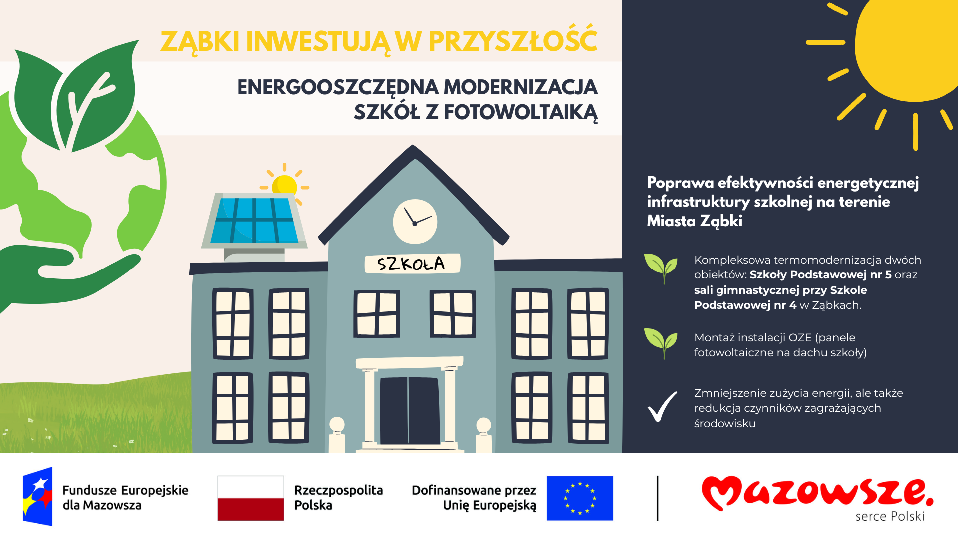 zdjecie na stronie o tytule: Ząbki - to miasto, w którym rodzi się przyszłość