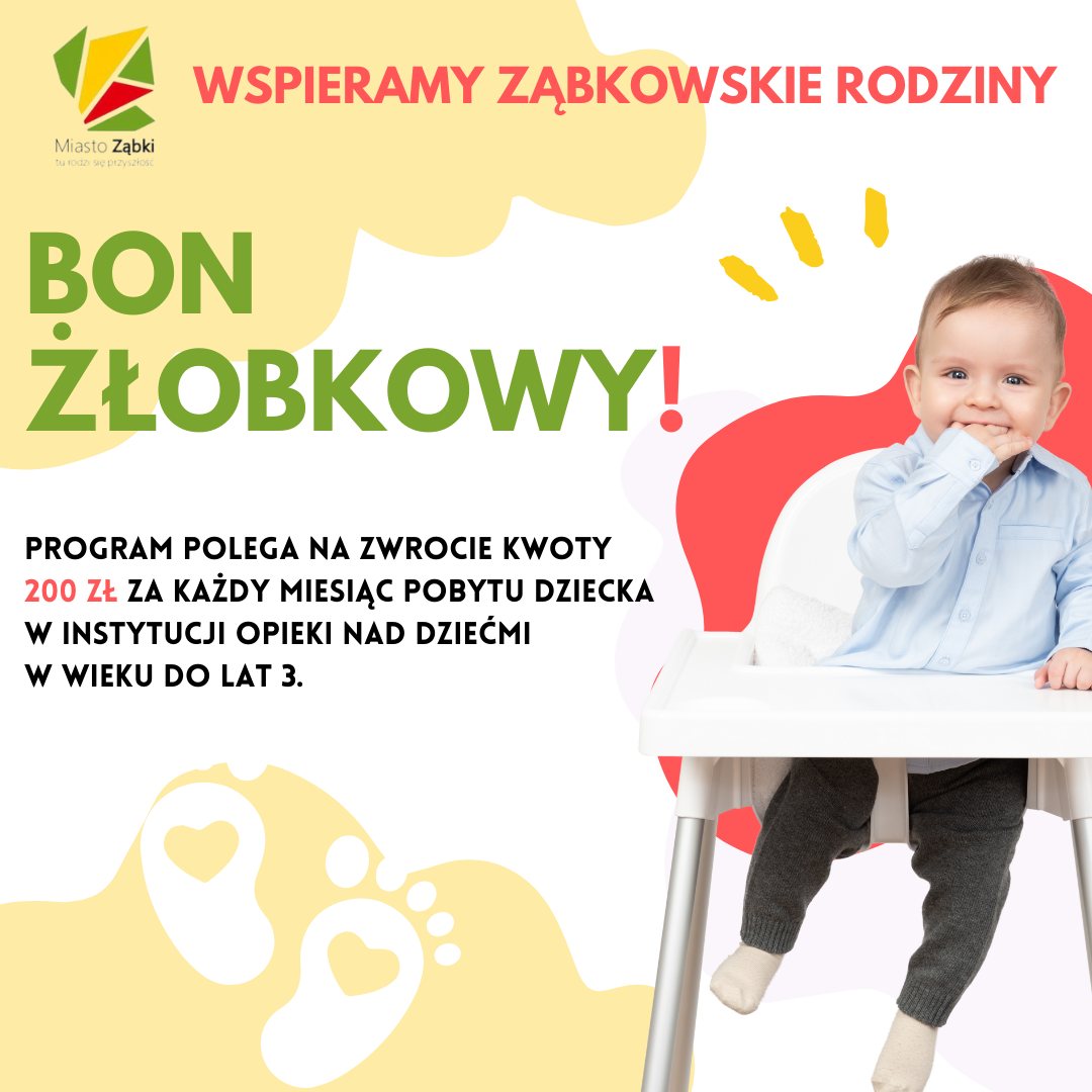 zdjecie na stronie o tytule: Bon żłobkowy dla rodziców dzieci do lat 3. już od 1 stycznia 2024 r.!