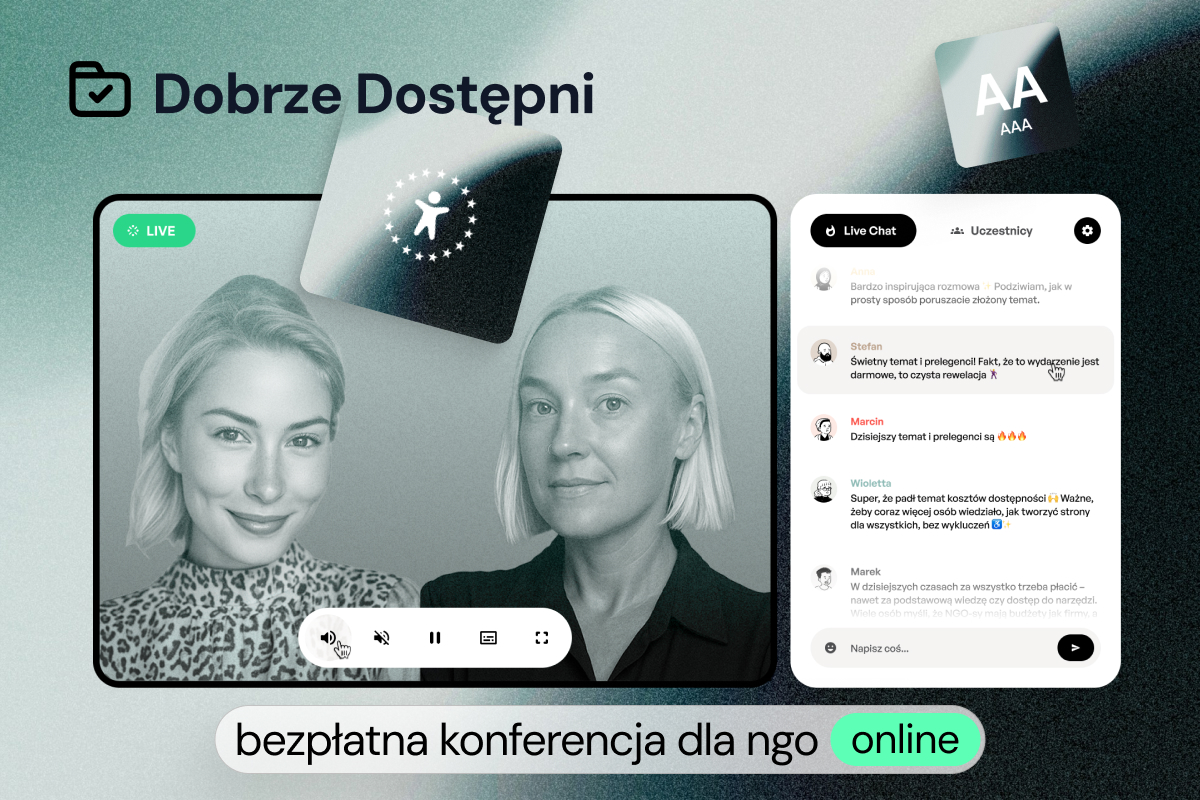 zdjecie na stronie o tytule: Zapraszamy na ogólnopolską konferencję Dobrze Dostępni