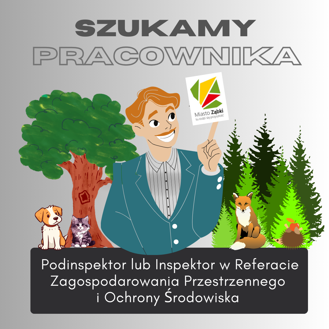 zdjecie na stronie o tytule: Szukamy pracownika do Referatu Zagospodarowania Przestrzennego i Ochrony Środowiska