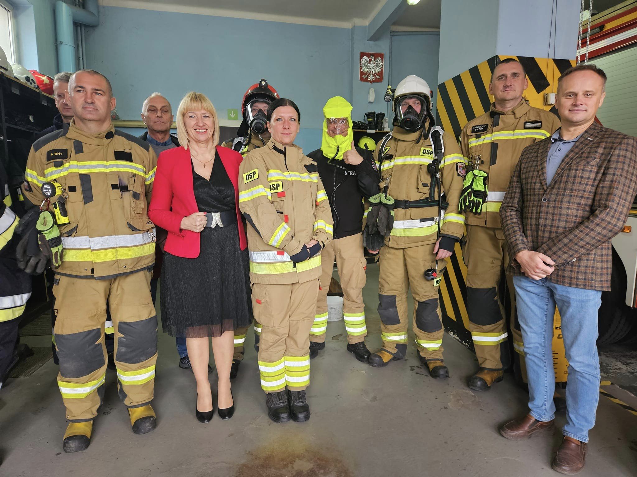 zdjecie na stronie o tytule: By w Ząbkach było bezpieczniej. Nowy sprzęt w zasobach OSP Ząbki.