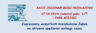 obraz-1 na stronie o tytule: XXIII Jesienne Biegi Przełajowe