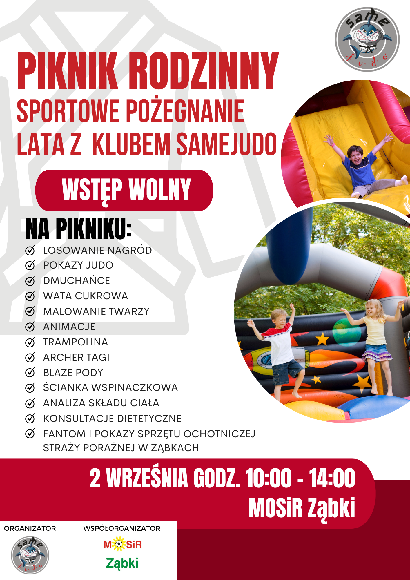 zdjecie na stronie o tytule: Sportowe Pożegnanie Lata już w sobotę 2 września na Stadionie MOSiR Ząbki