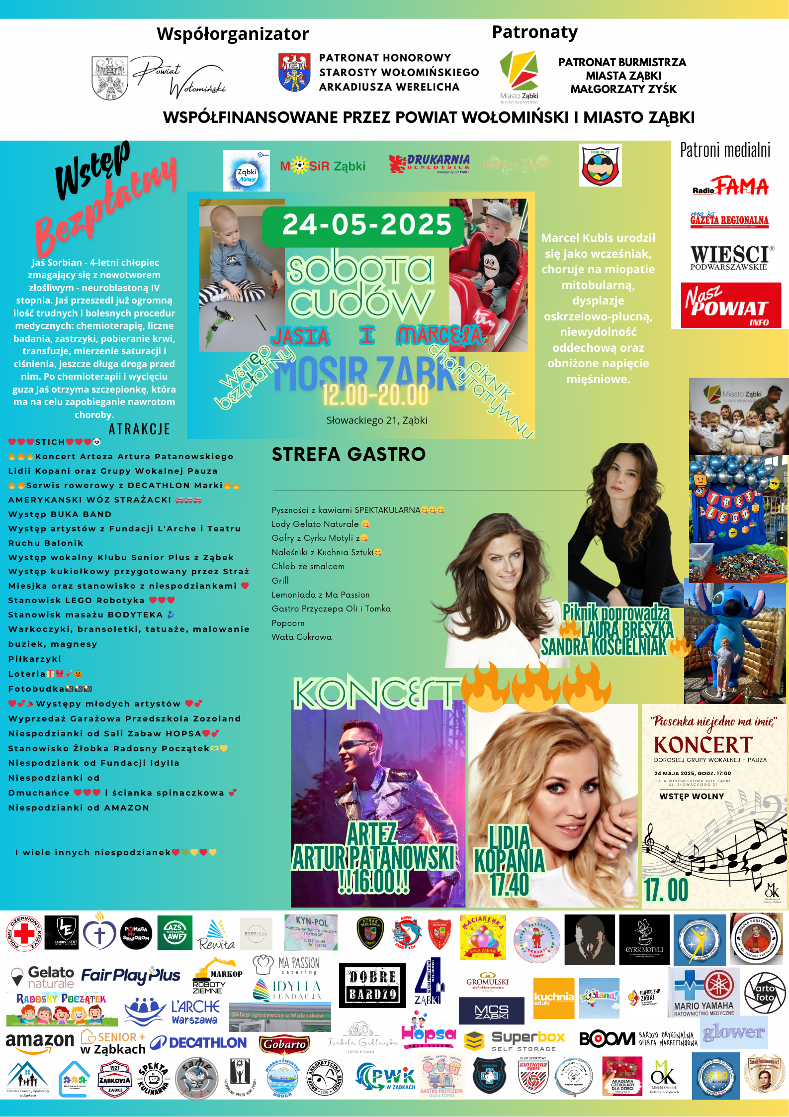 zdjecie na stronie o tytule: Sobota cudów dla Jasia i Marcela 24.05.2025 r.