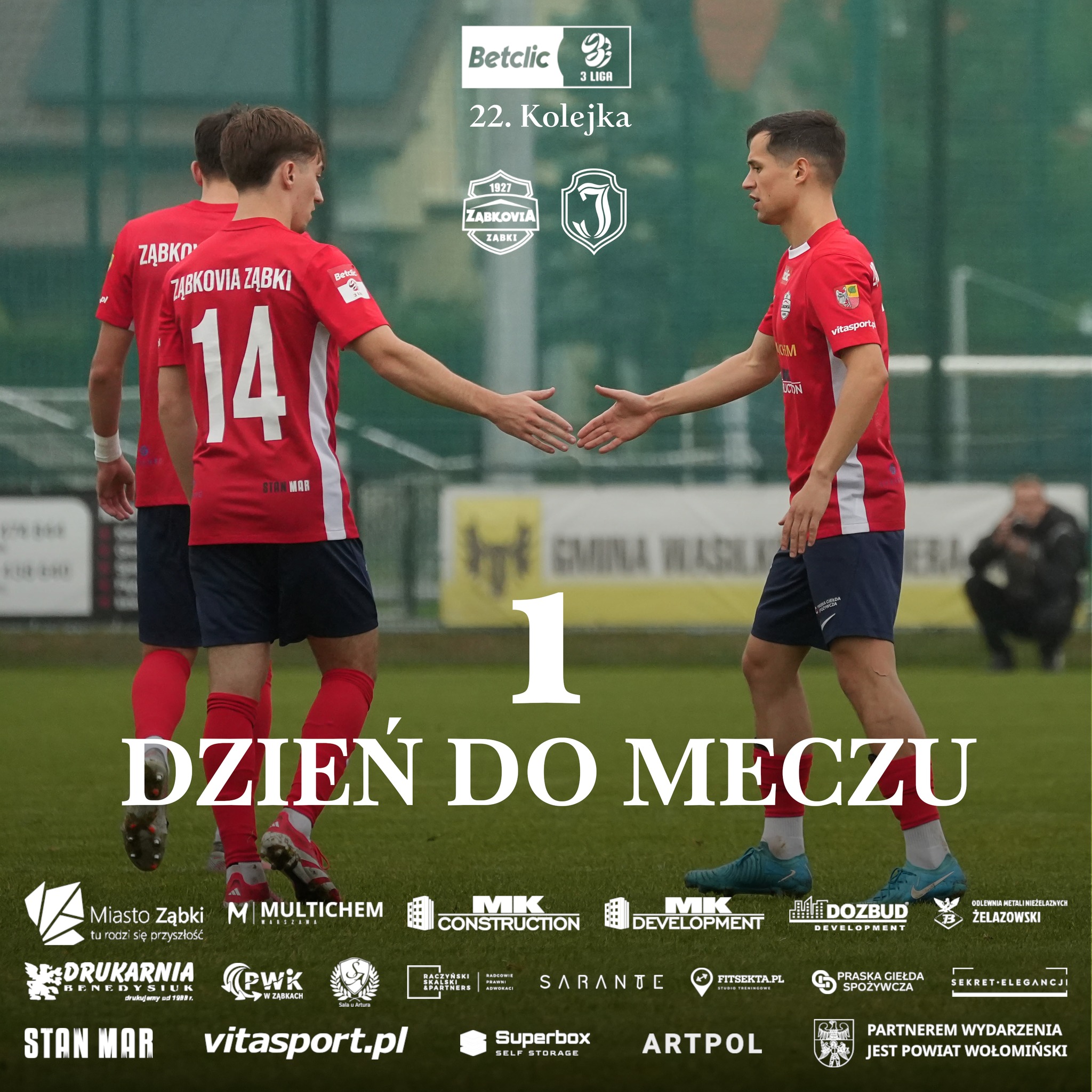 zdjecie na stronie o tytule: Do meczu pozostał już tylko jeden dzień!