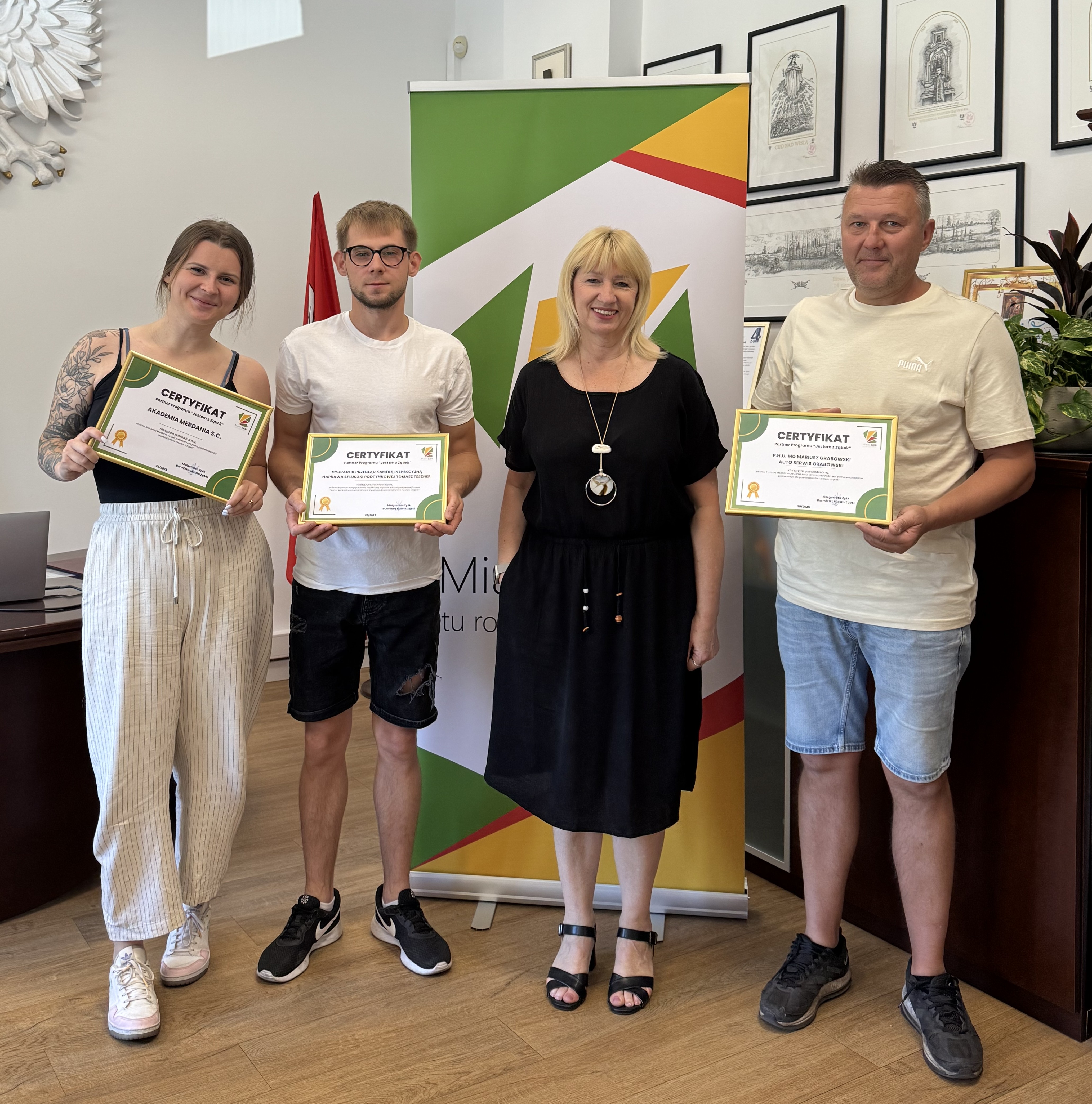 zdjecie na stronie o tytule: Grono Partnerów Programu &quot;Jestem z Ząbek&quot; się powiększa!