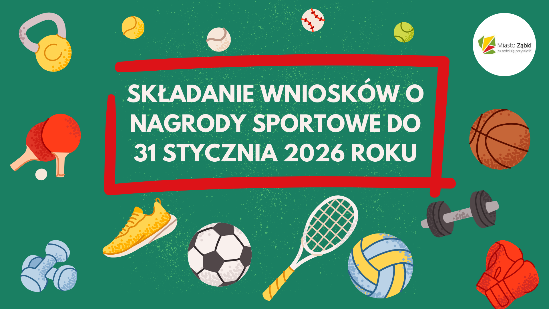 zdjecie na stronie o tytule: Wnioski o nagrody sportowe można dkładać do 31.01.2026