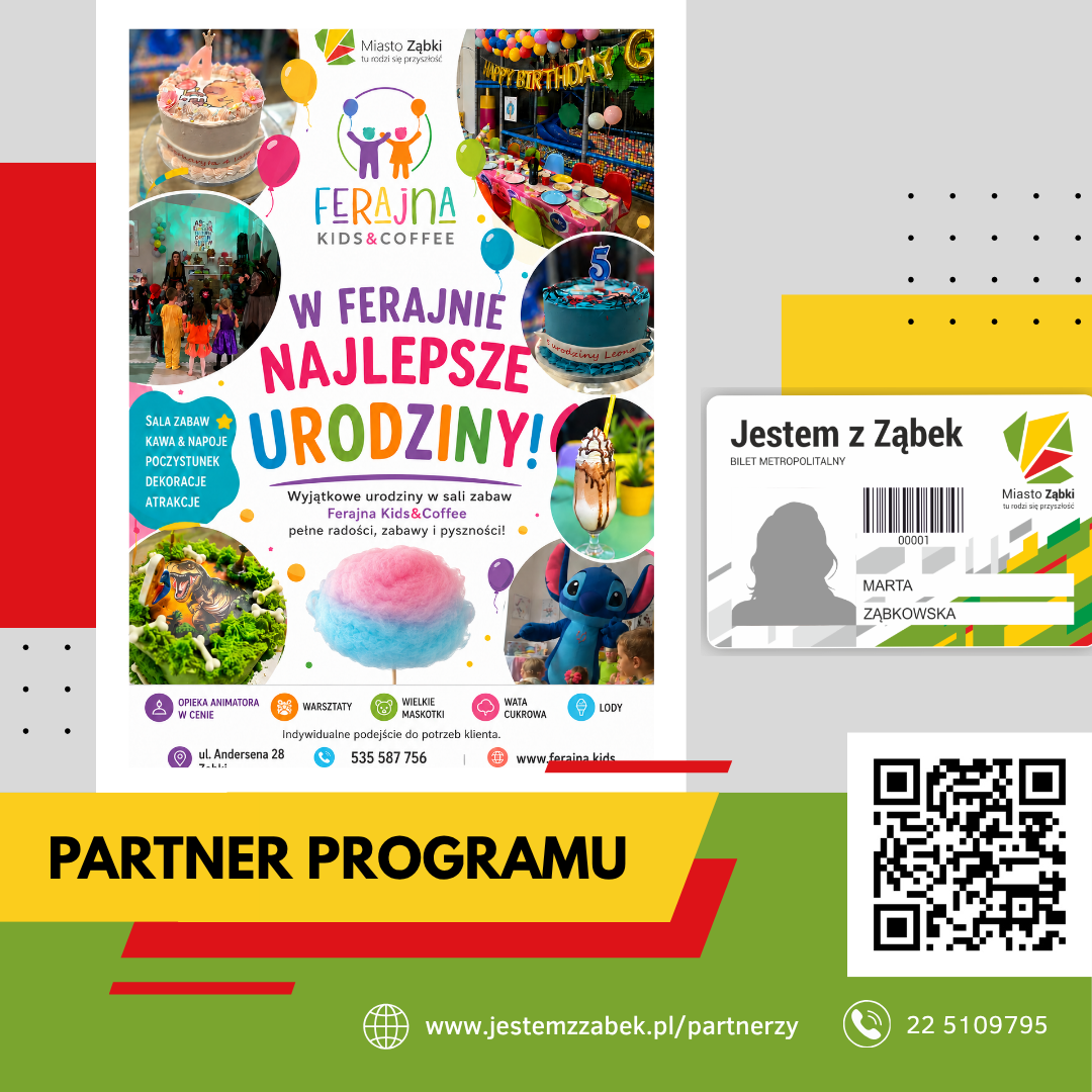 zdjecie na stronie o tytule: Oferta Ferajna Kids&amp;Coffee dla posiadaczy Karty Mieszkańca