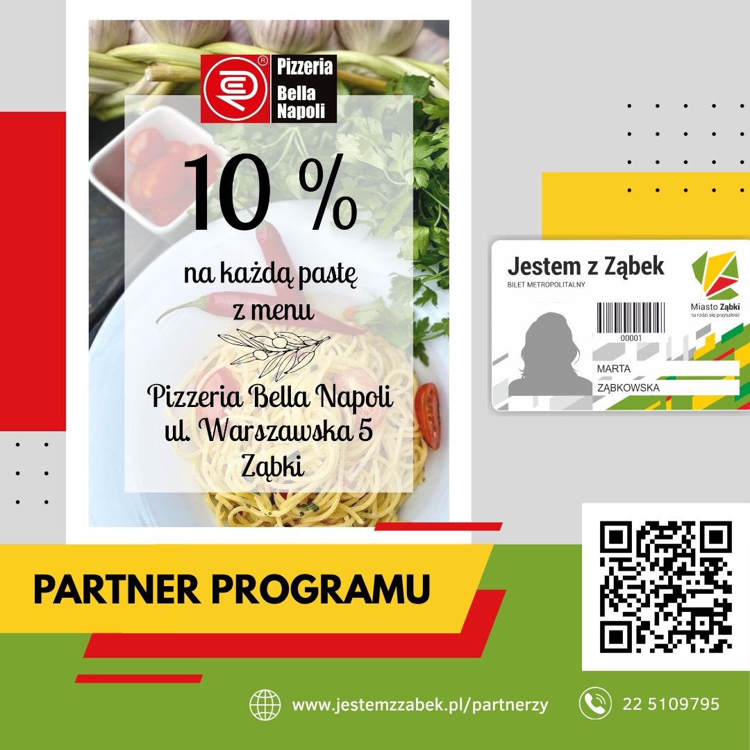 zdjecie na stronie o tytule: Oferta Bella Napoli dla posiadaczy Karty Mieszkańca