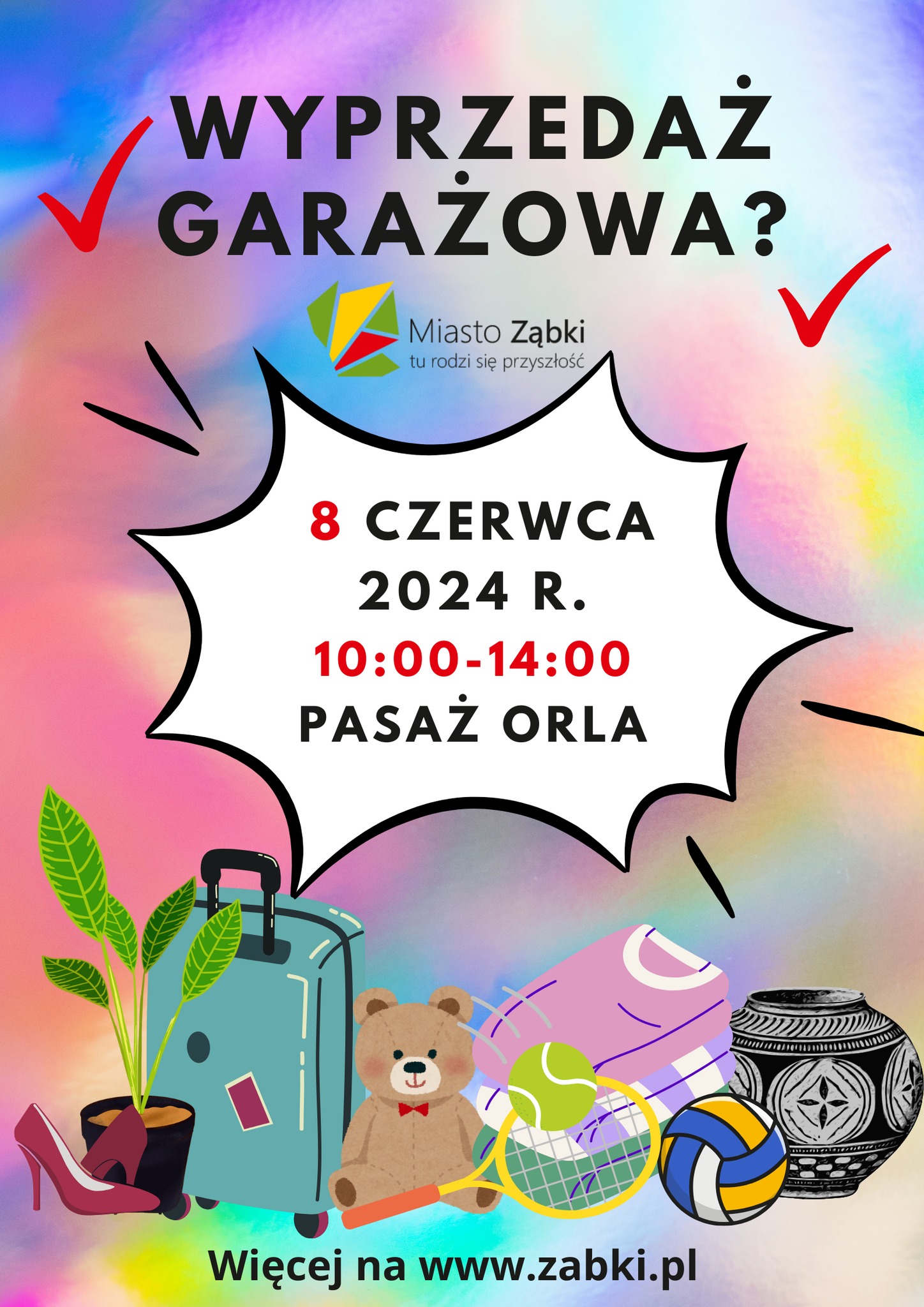 zdjecie na stronie o tytule: Wyprzedaż garażowa już 8 czerwca!