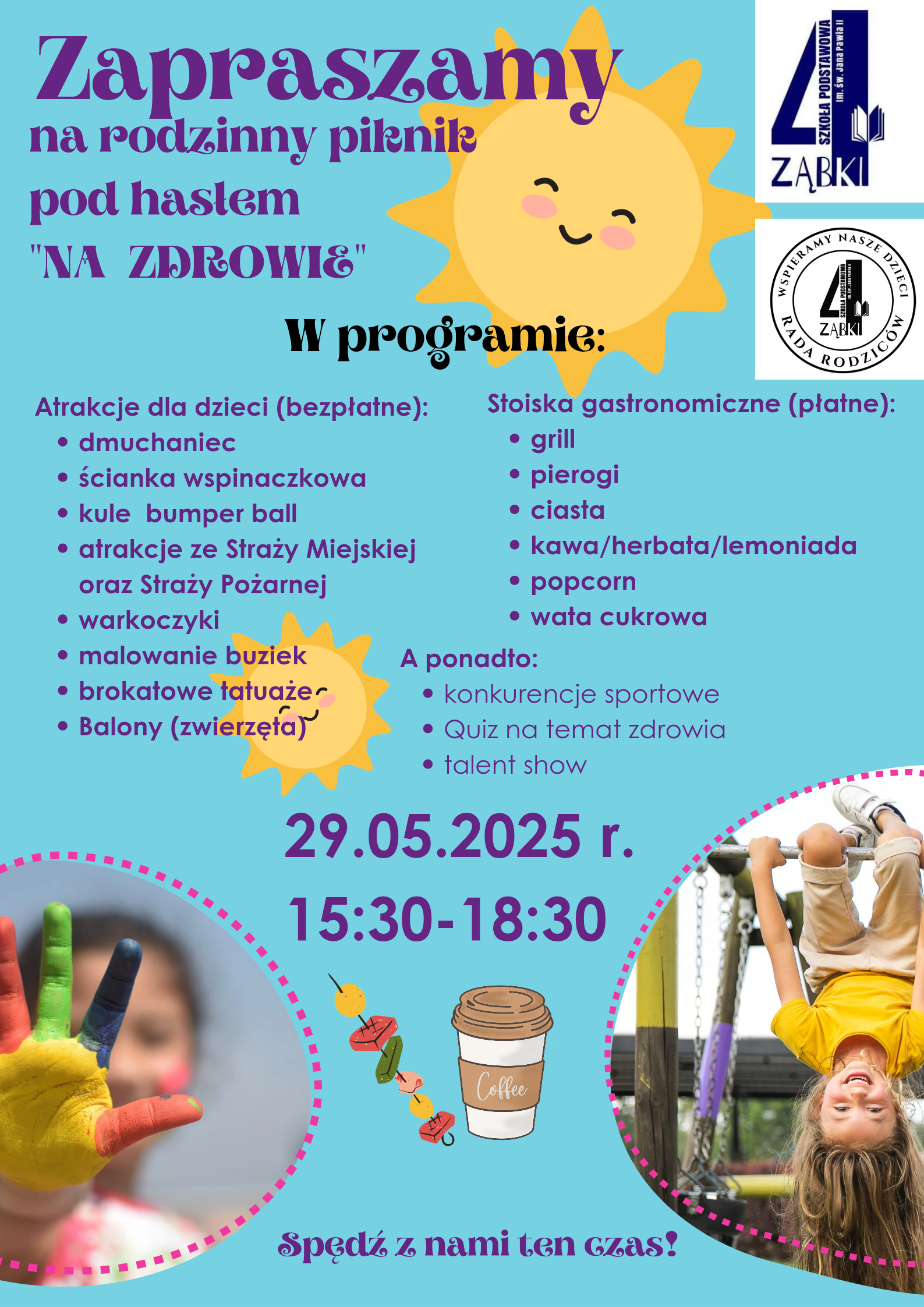 zdjecie na stronie o tytule: Rodzinny piknik pod hasłem &quot;NA ZDROWIE&quot;