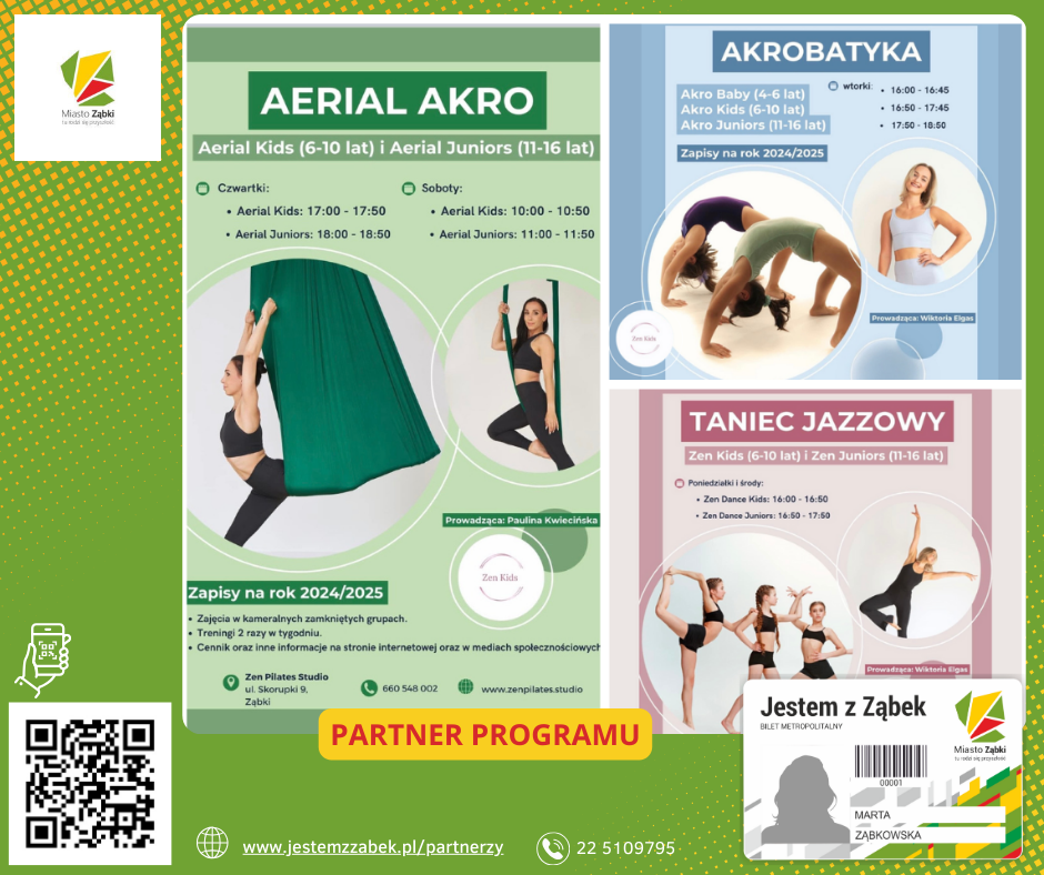zdjecie na stronie o tytule: Od września Zen Kids Pilates w Zen Pilates Studio