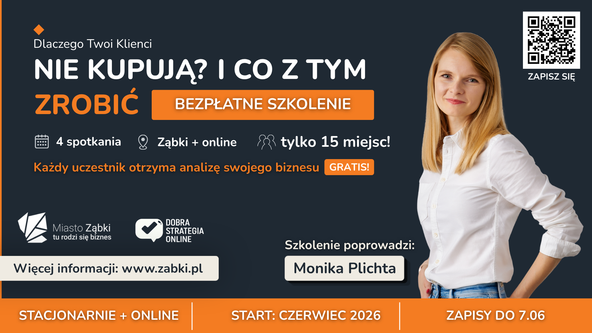 zdjecie na stronie o tytule: Cykl szkoleń z marketingu dla przedsiębiorców z Ząbek