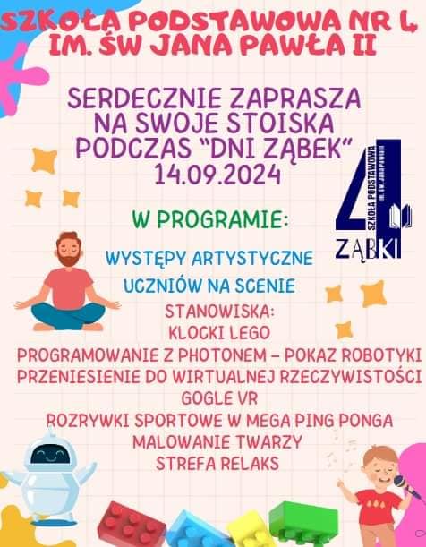 zdjecie na stronie o tytule: Tematyczne stoiska podczas Dni Ząbek w sobotę 14:00-17:00