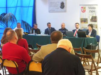 obraz-1 na stronie o tytule: Po spotkaniu z mieszkańcami. Wydarzenie partycypacyjne w Ząbkach