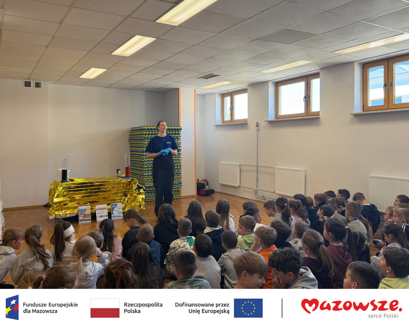 zdjecie na stronie o tytule: Eko warsztaty w Zespole Szkół nr 1 w Ząbkach