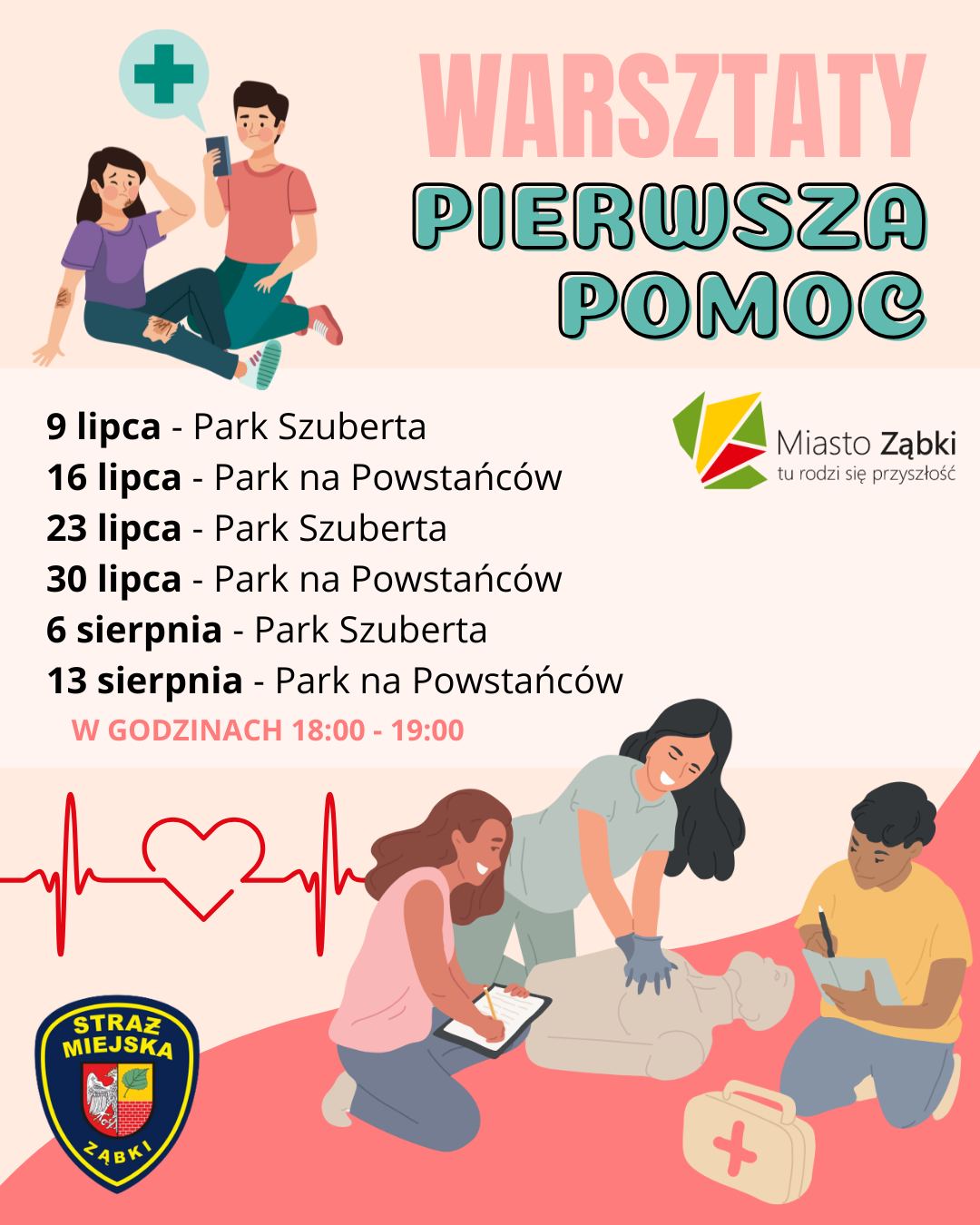 zdjecie na stronie o tytule: Bezpłatne zajęcia jogi w ząbkowskich parkach