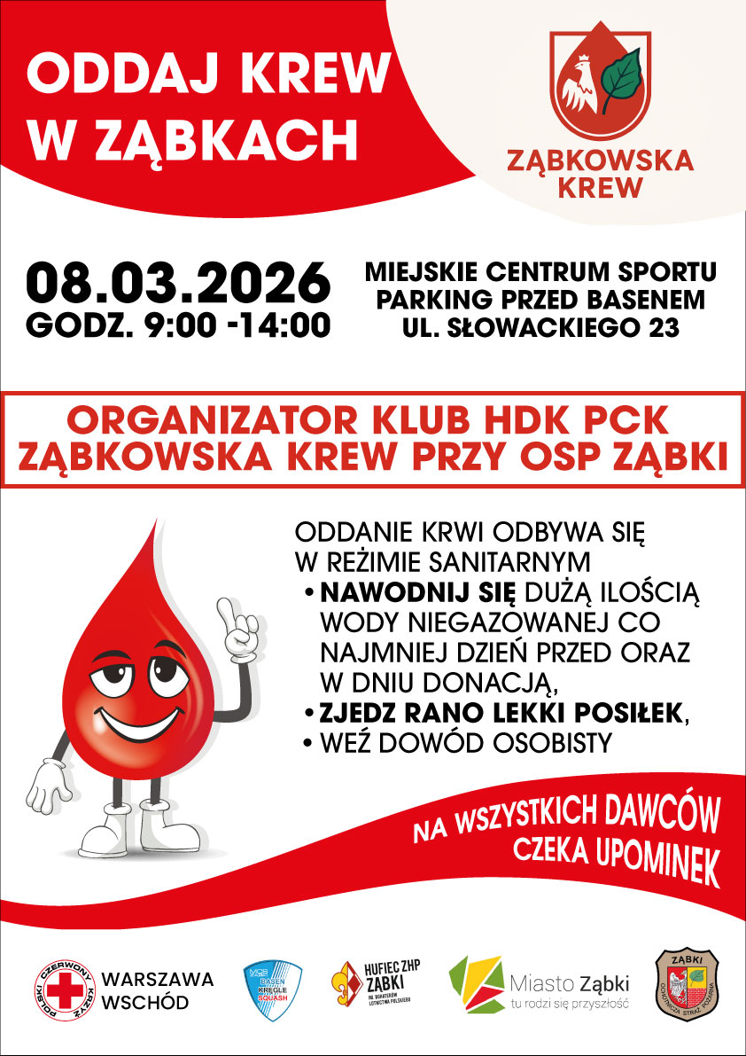 zdjecie na stronie o tytule: Podaruj krew. Podziel się tym, co najcenniejsze!