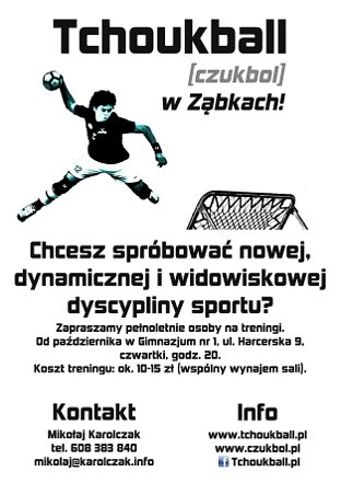 obraz-2 na stronie o tytule: Tchoukball w Ząbkach