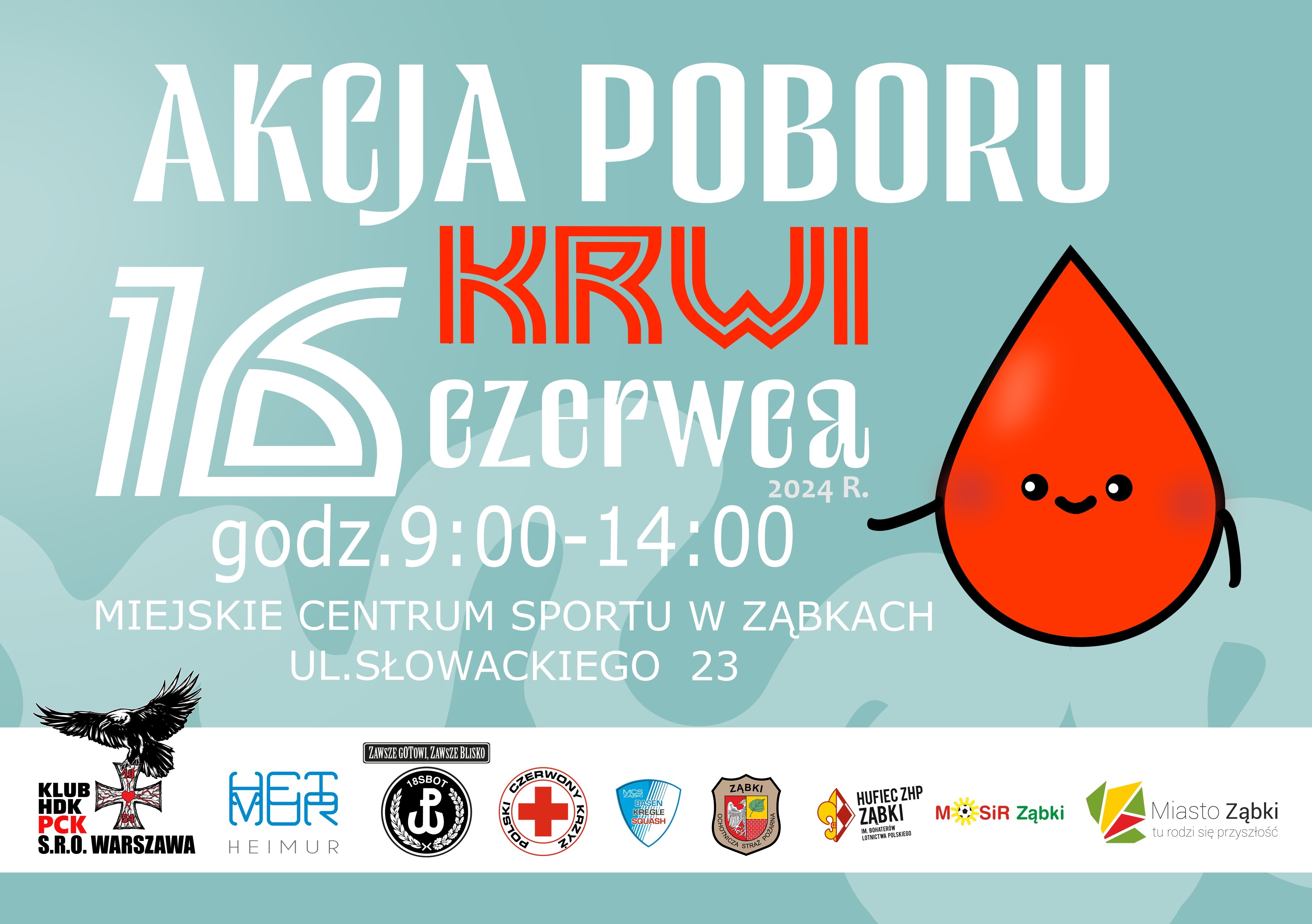 zdjecie na stronie o tytule: Oddaj krew w Ząbkach 16 czerwca!