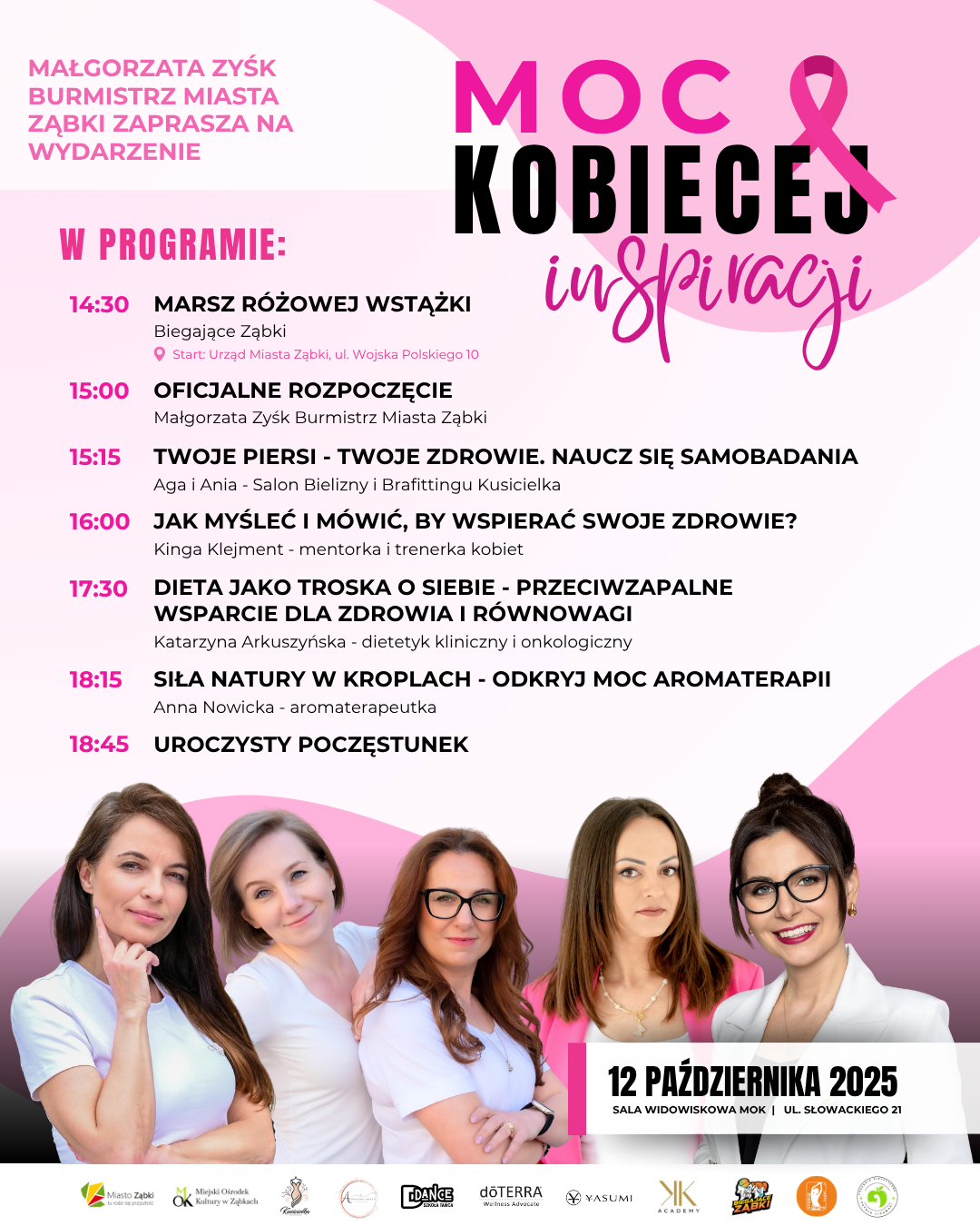 zdjecie na stronie o tytule: Już w niedzielę 12 października kolejna edycja wydarzenia "MOC KOBIECEJ INSPIRACJI"