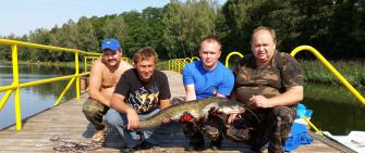 obraz-1 na stronie o tytule: Wycieczka Wędkarska Koła Nr 61 Ząbki – Bledzewo 2014