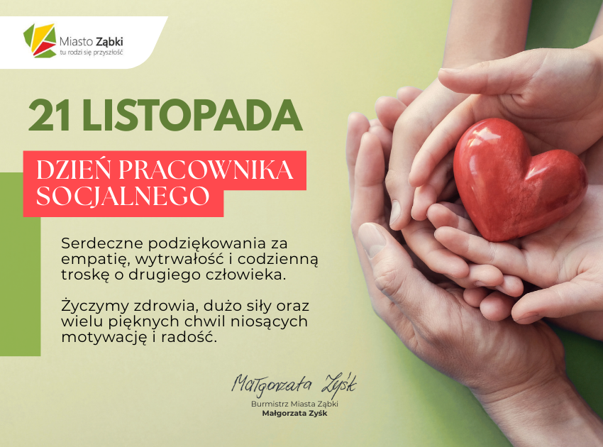zdjecie na stronie o tytule: 21 listopada - Dzień Pracownika Socjalnego