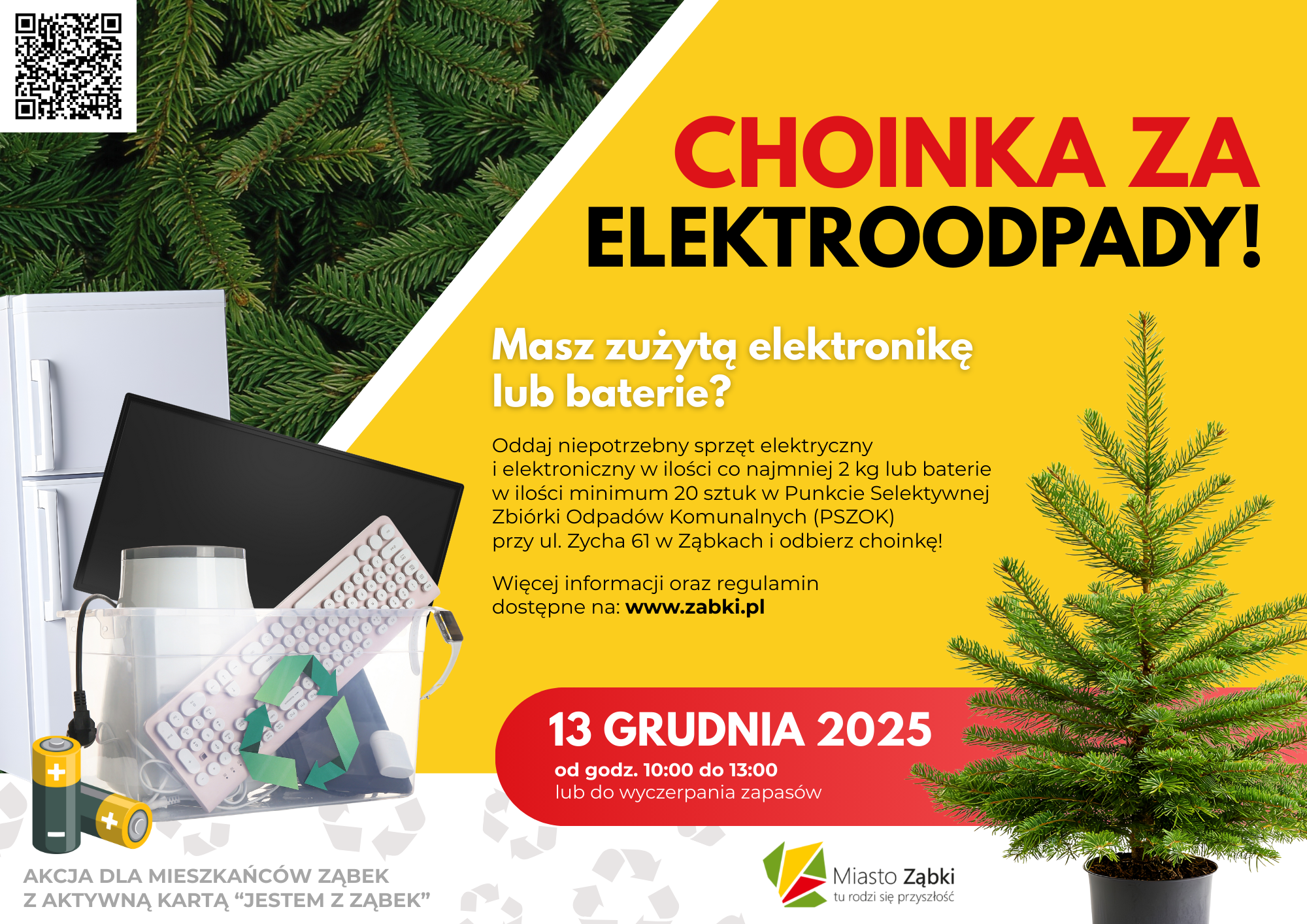 zdjecie na stronie o tytule: Choinka za elektroodpady!