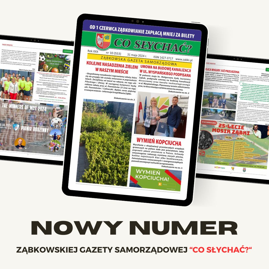 zdjecie na stronie o tytule: Nowy numer gazety &quot;Co słychać?&quot; już dostępny!