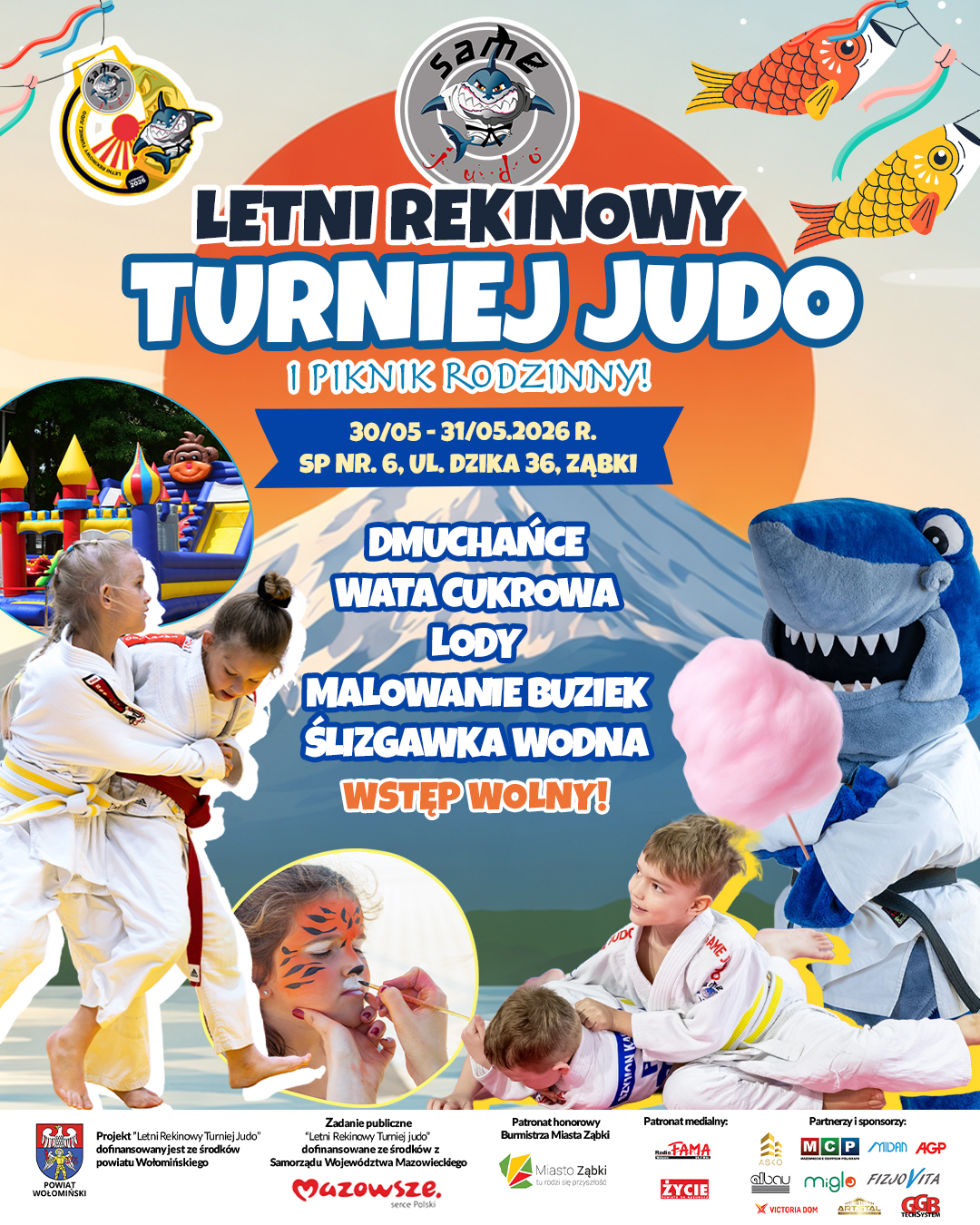 zdjecie na stronie o tytule: Rodzinny Piknik SameJudo, moc atrakcji dla całej rodziny