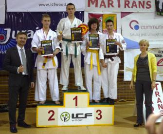 obraz-1 na stronie o tytule: MISTRZOSTWA MAZOWSZA KARATE KYOKUSHIN W ZĄBKACH