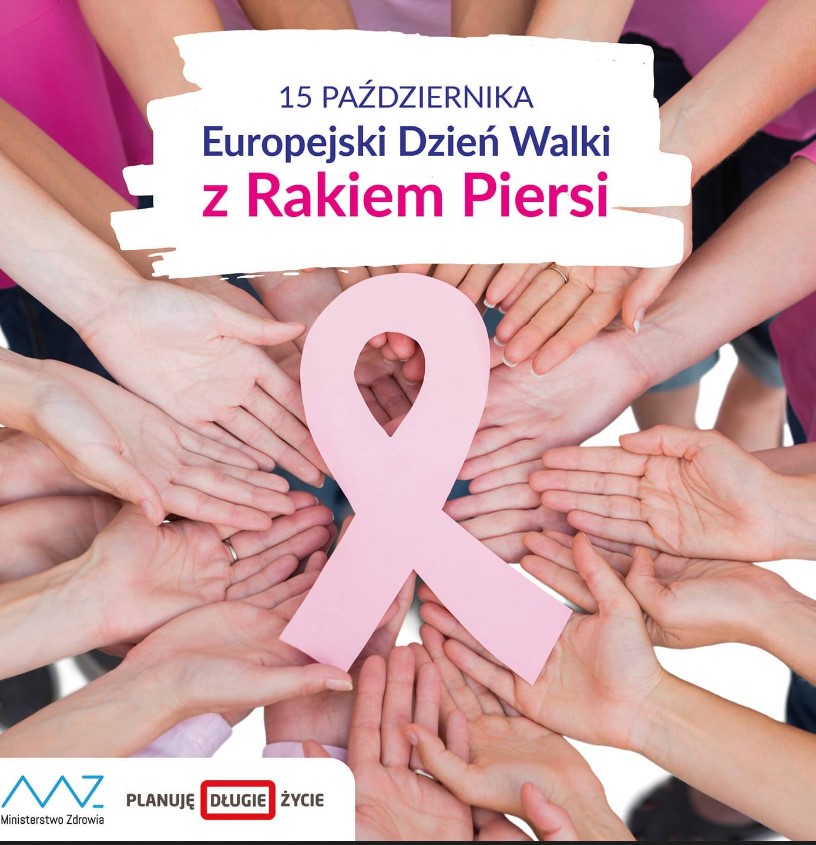 zdjecie na stronie o tytule: 15 października Światowym Dniem Walki z Rakiem Piersi
