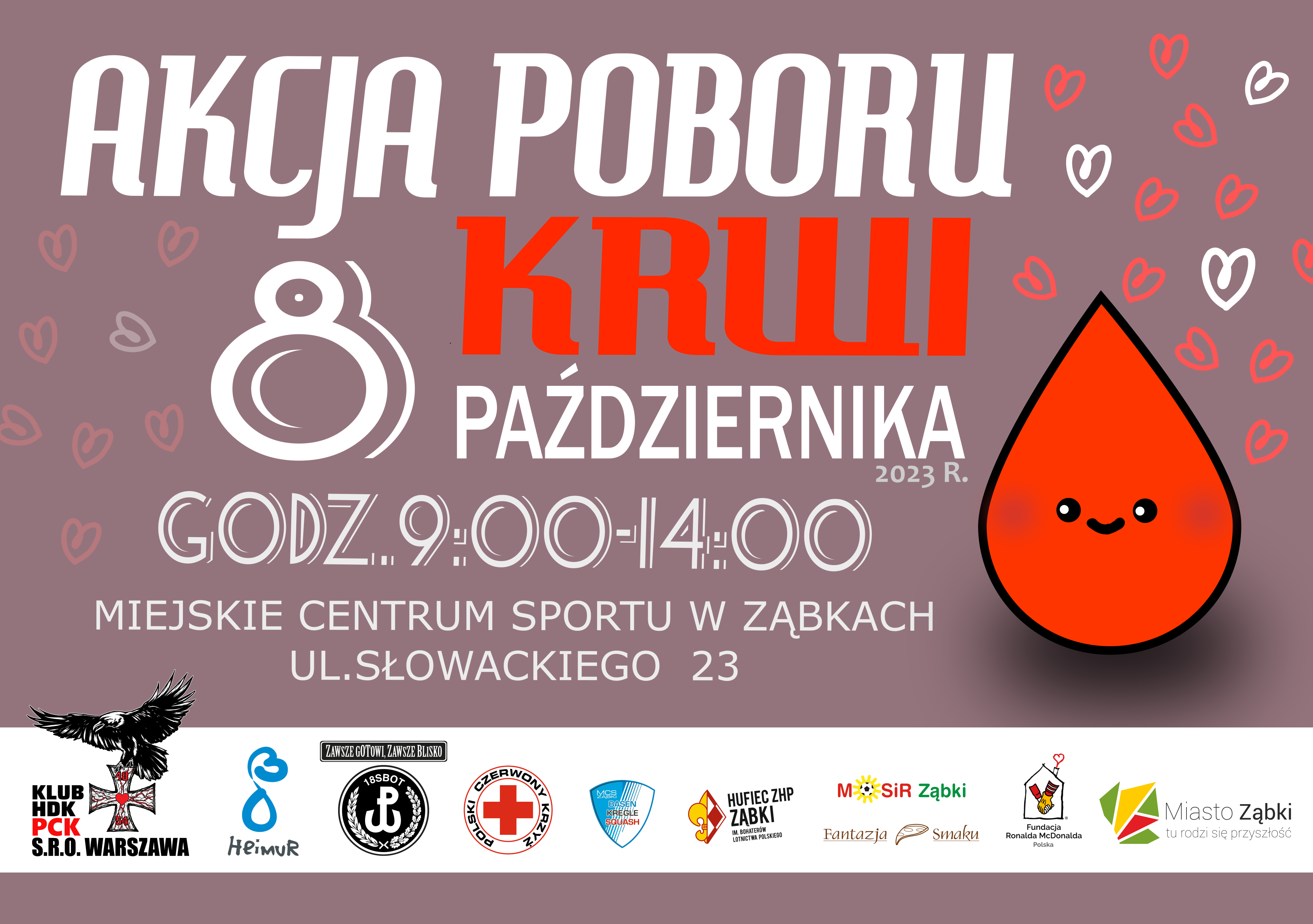 zdjecie na stronie o tytule: Akcja poboru krwi - 2 października 2023 r.