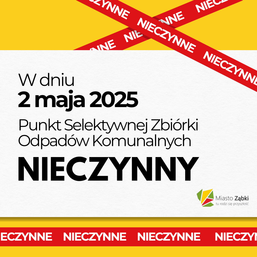 zdjecie na stronie o tytule: W dniu 2 maja 2025 r. PSZOK będzie nieczynny