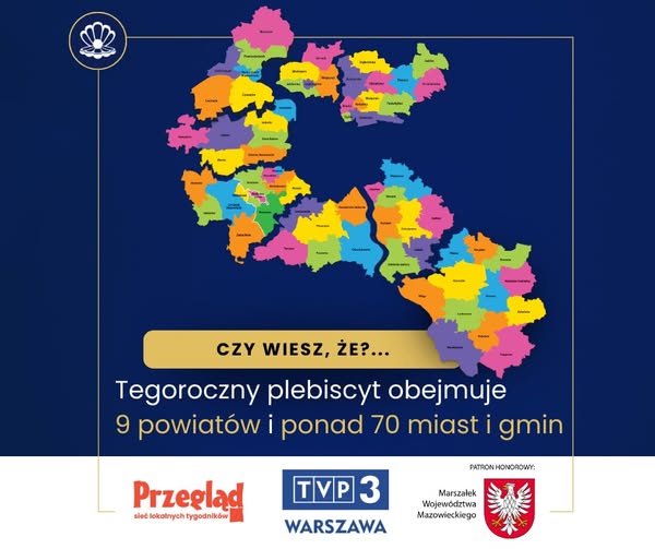 zdjecie na stronie o tytule: Perły Mazowsza to plebiscyt, w którym mieszkańcy regionu głosują na to, co uznają za wartościowe