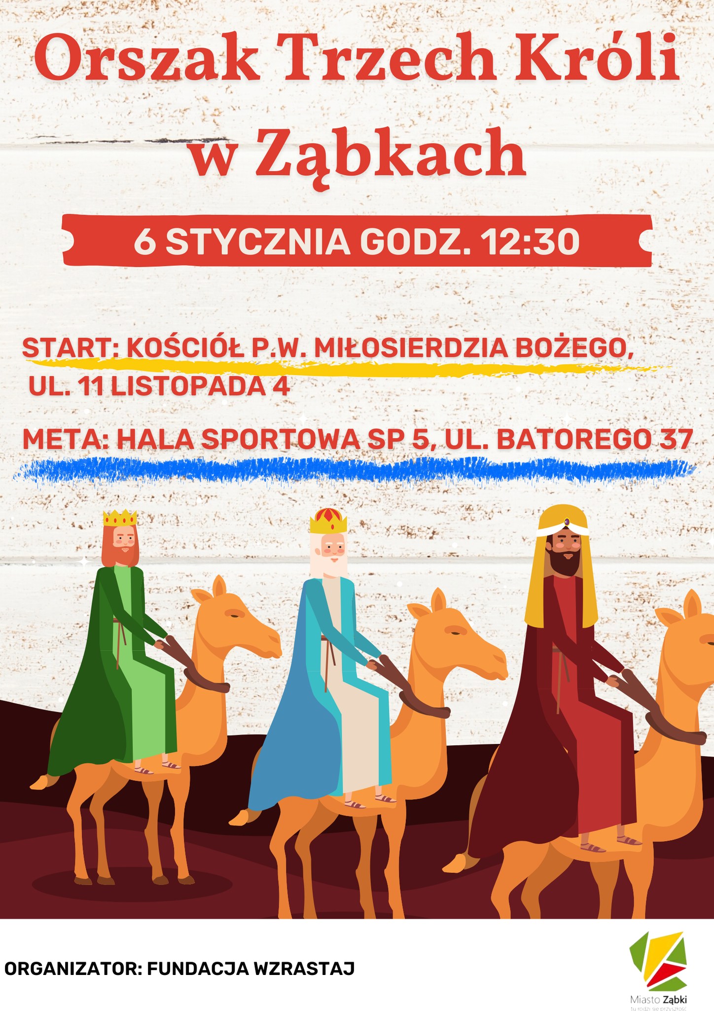 zdjecie na stronie o tytule: Zapraszamy do udziału w Orszaku Trzech Króli.