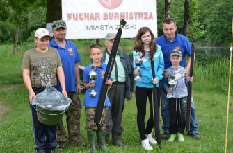 obraz-1 na stronie o tytule: II Zawody Spławikowe o Puchar Burmistrza Miasta Ząbki - relacja