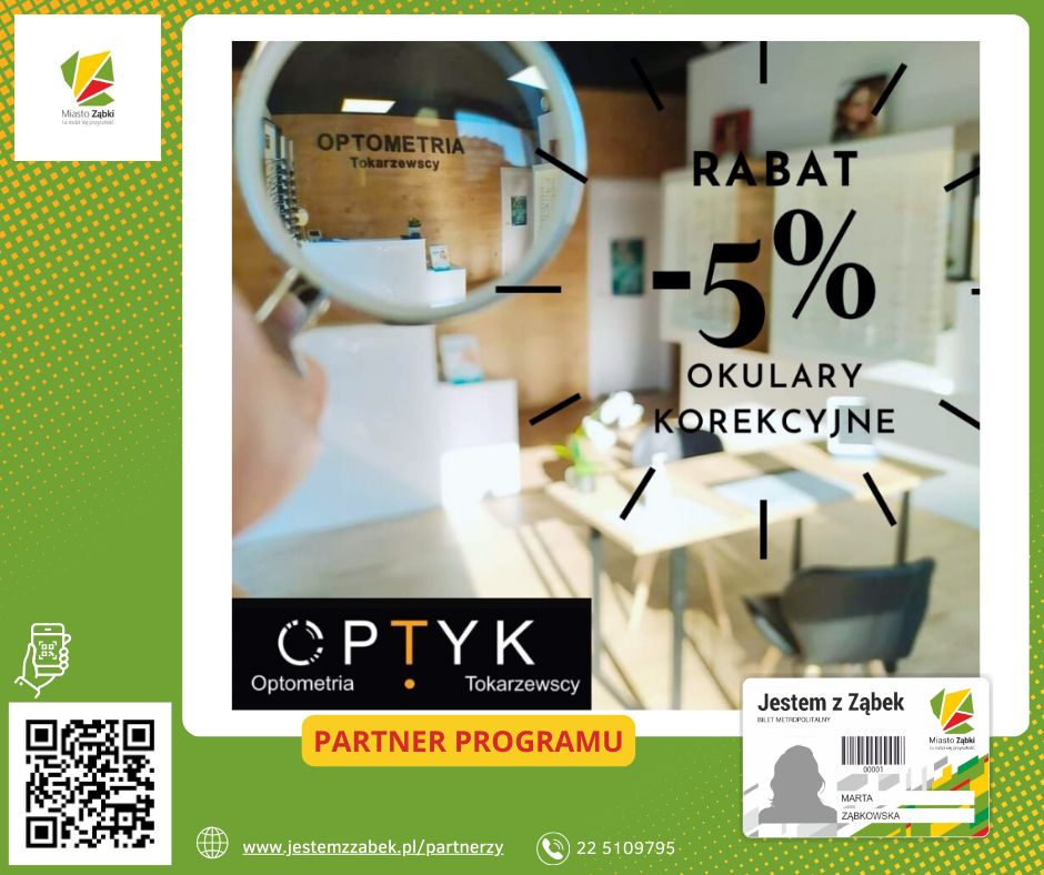 zdjecie na stronie o tytule: OPTYK Optometria Tokarzewscy - precyzja, pasja, wiedza i doświadczenie