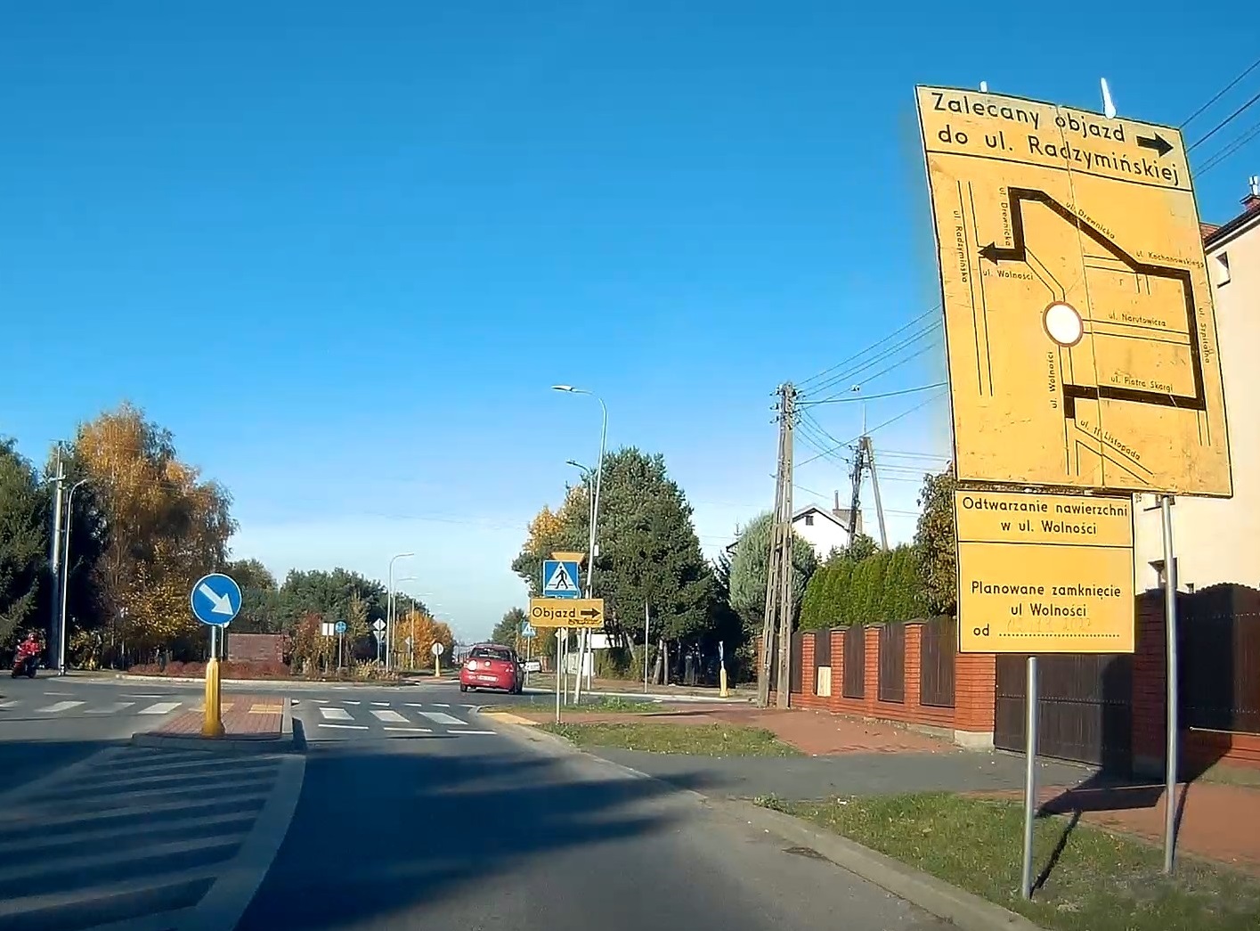 zdjecie na stronie o tytule: Zamknięcie ul. Wolności od 2.XI