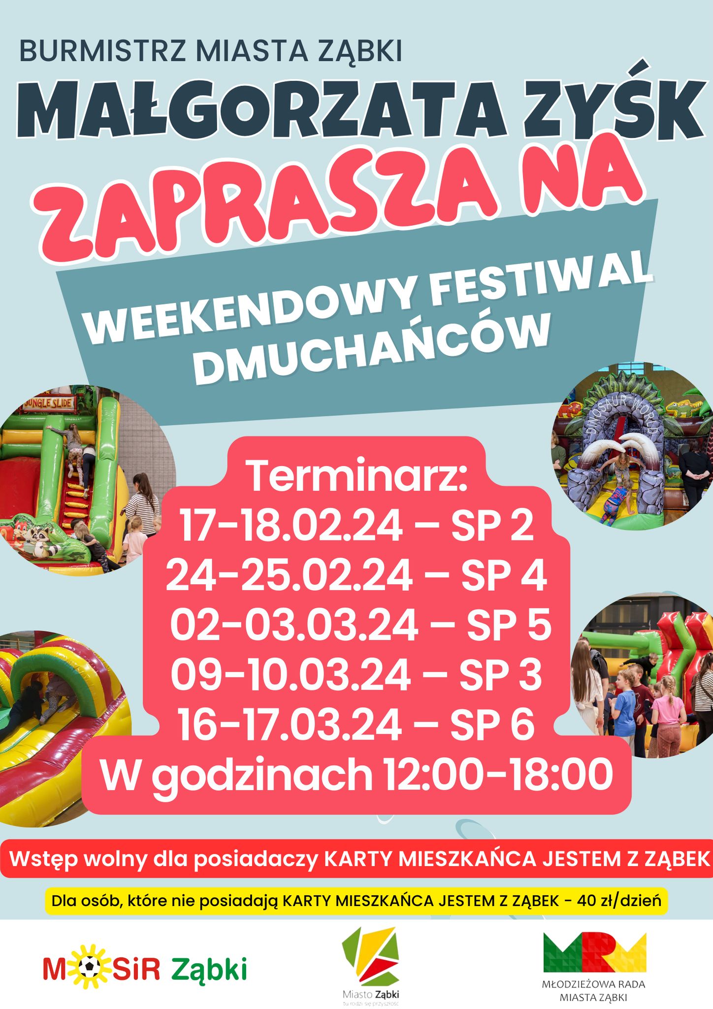 zdjecie na stronie o tytule: Weekendowy Festiwal Dmuchańców trwa!