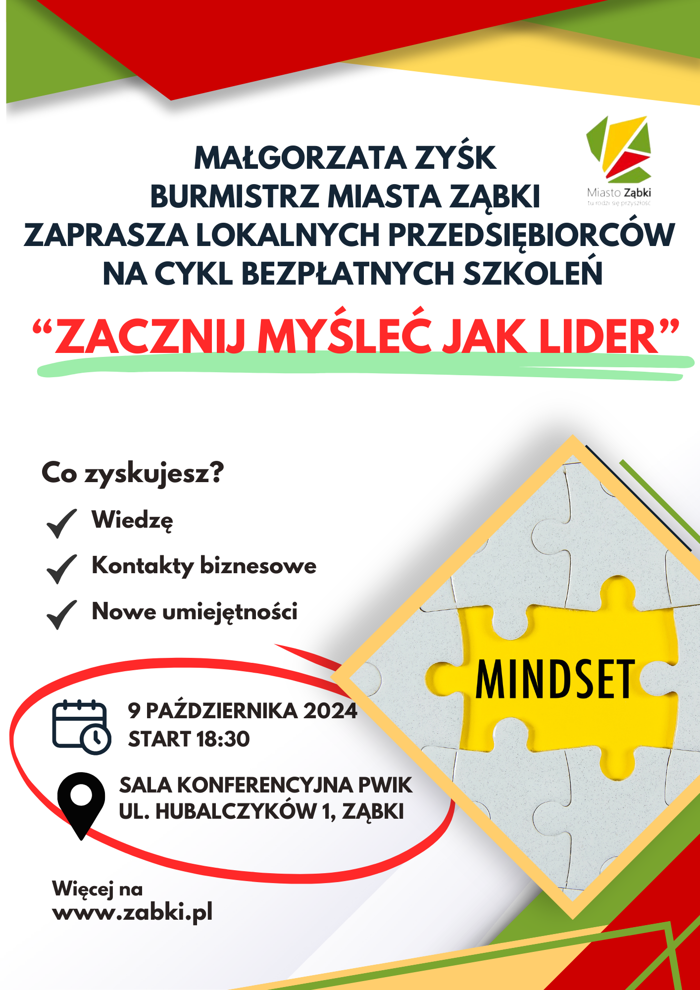 zdjecie na stronie o tytule: Cykliczne Spotkania z Przedsiębiorcami w Ząbkach – Rozwijaj Swoją Firmę!