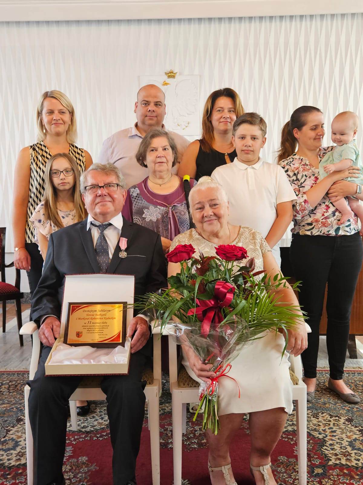 zdjecie na stronie o tytule: 51. rocznica ślubu Państwa Kubickich