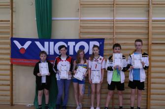 obraz-1 na stronie o tytule: VICTOR GRAND PRIX ZĄBEK W BADMINTONIE O PUCHAR BURMISTRZA