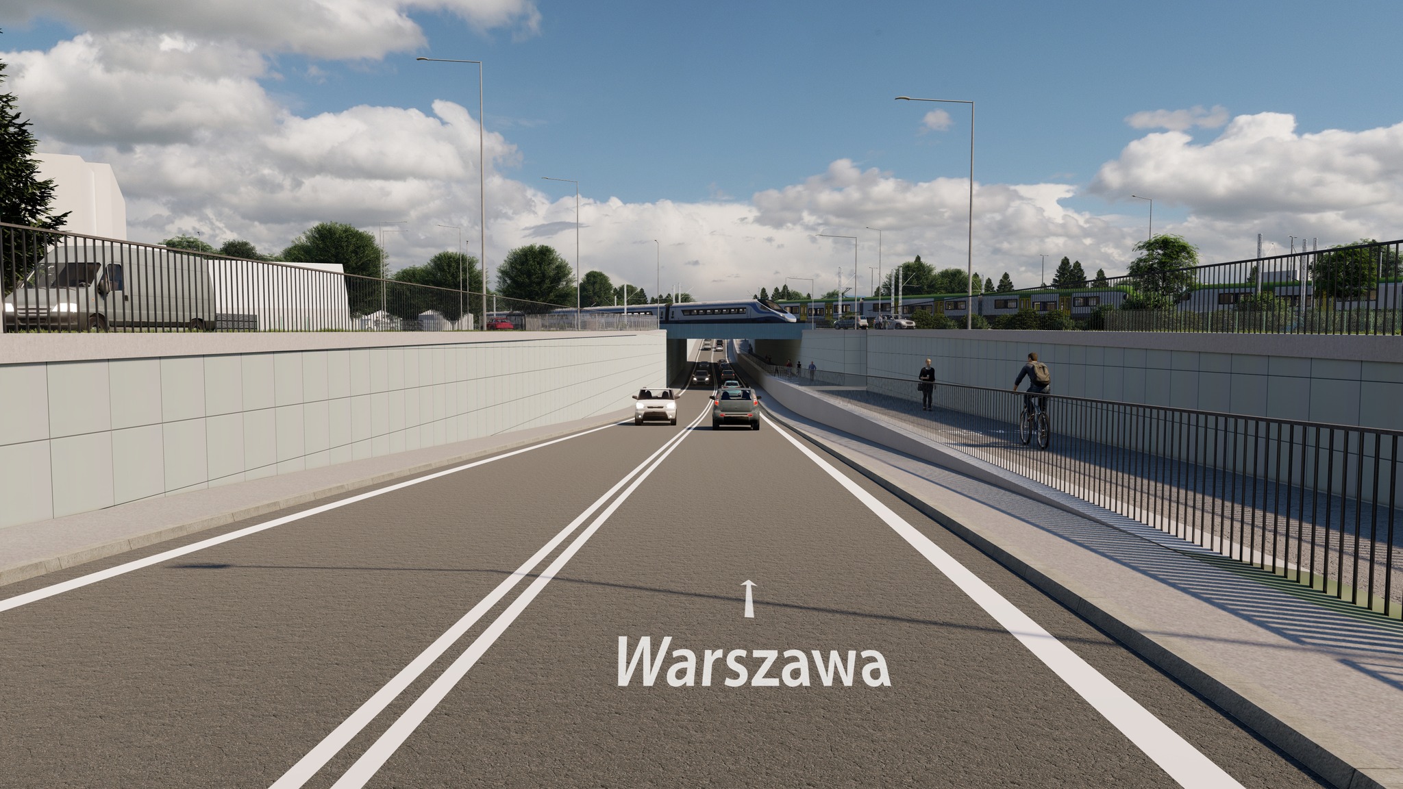 zdjecie na stronie o tytule: Czy uważasz, że budowa tunelu drogowego pod torami kolejowymi w ciągu ulicy Łodygowej w Ząbkach jest potrzebna?