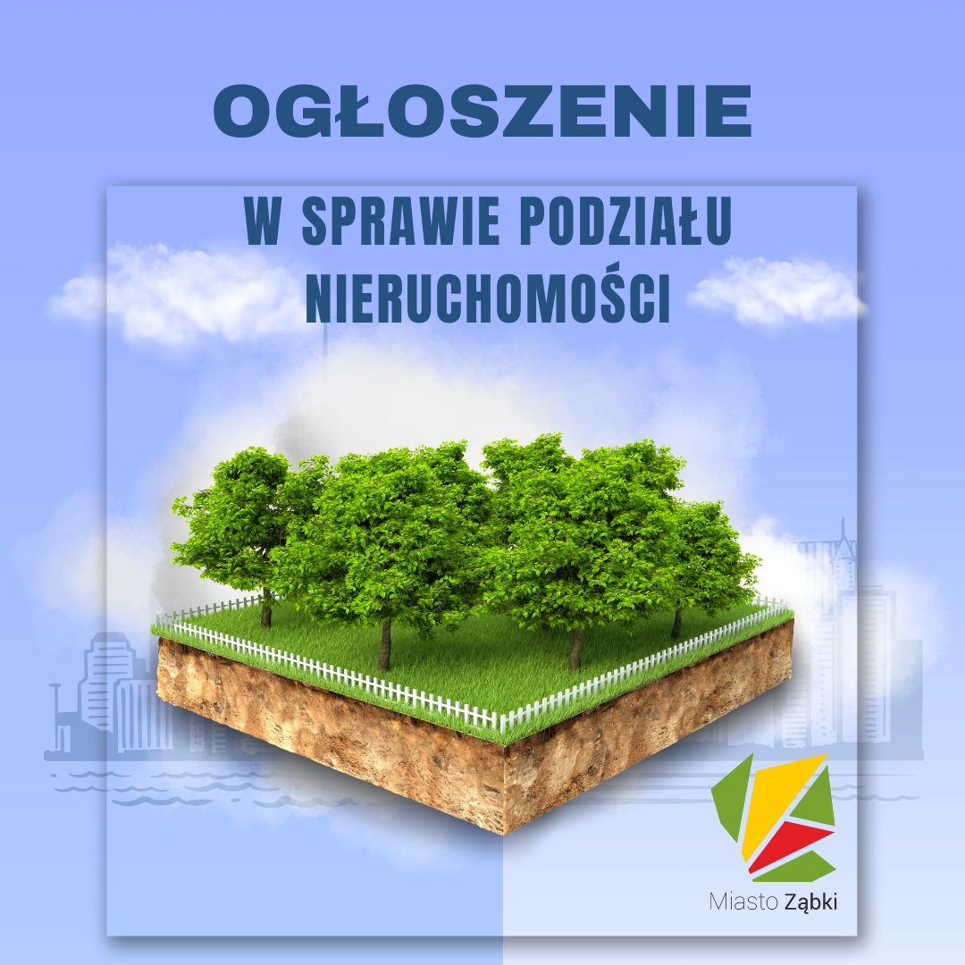 zdjecie na stronie o tytule: Ogłoszenie w sprawie podziału nieruchomości przy ul. Zbigniewa Herberta
